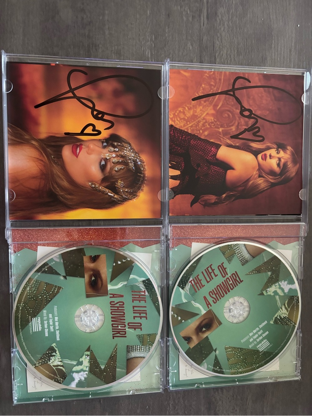 Autographed 'The Life of a Showgirl' CD Set - photos 1&3